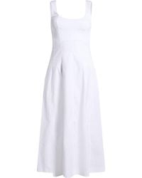Patrizia Pepe - Midi Dress Cotton, Polyamide, Elastane - Lyst