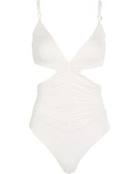 Elisabetta Franchi - Bodysuit Cupro, Elastane - Lyst