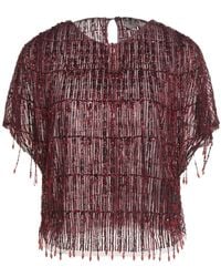 Elisabetta Franchi - Top - Lyst