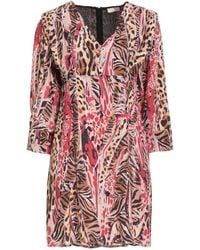 Liu Jo - Mini Dress Viscose - Lyst