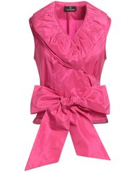FABRIZIA DEA - Fuchsia Top Polyester - Lyst