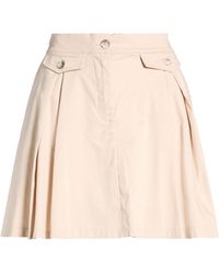 Haveone - Ivory Mini Skirt Cotton, Elastane - Lyst