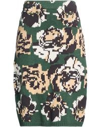 KENZO - Midi Skirt - Lyst