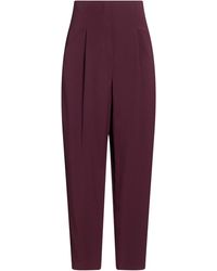 iBlues - Plum Pants Triacetate, Polyester - Lyst