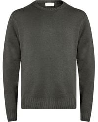 FILIPPO DE LAURENTIIS - Military Sweater Merino Wool, Cashmere - Lyst