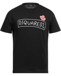 DSquared² - T-Shirt Cotton - Lyst