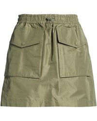 Moncler - Military Mini Skirt Polyester, Cotton, Polyamide - Lyst