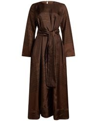 Co.Go - Maxi Dress Silk - Lyst