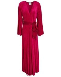 forte_forte - Maxi Dress Viscose, Polyester - Lyst