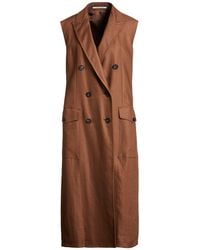 Tagliatore 0205 - Overcoat & Trench Coat Linen - Lyst
