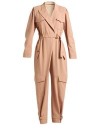 Alberta Ferretti - Jumpsuit Polyester, Virgin Wool, Elastane - Lyst