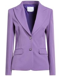 Gaelle Paris - Blazer Polyester, Elastane - Lyst