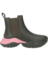 Camper - Dark Ankle Boots Leather - Lyst