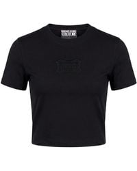 Versace Jeans Couture - T-Shirt Cotton, Elastane - Lyst