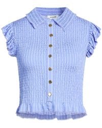 Sandro - Lilac Top Viscose, Elastane - Lyst