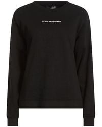 Love Moschino - Sweatshirt Cotton, Polyester - Lyst