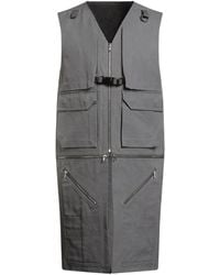 Rick Owens - Overcoat & Trench Coat Cotton - Lyst