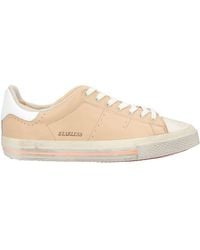 HIDNANDER - Blush Sneakers Leather, Textile Fibers - Lyst