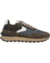 Voile Blanche - Khaki Sneakers Leather, Textile Fibers - Lyst