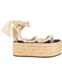 Isabel Marant - Thong Sandal Textile Fibers - Lyst