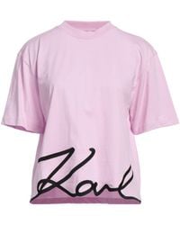KARL LAGERFELD - T-shirt - Lyst