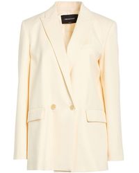 Fabiana Filippi - Ivory Blazer Virgin Wool, Polyamide, Elastane - Lyst