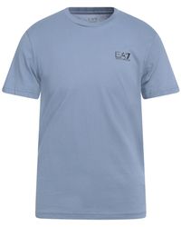 EA7 - Light T-Shirt Cotton - Lyst