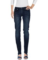 7 For All Mankind Jeanshose - Blau