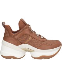 MICHAEL Michael Kors - Sneakers Leather, Textile Fibers - Lyst