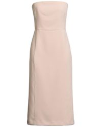 Rebel Queen - Midi Dress Polyester, Elastane - Lyst