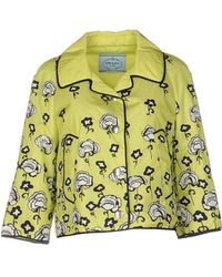 Prada Plumas sintético - Verde