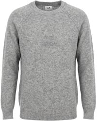 C.P. Company - Sweater Wool, Polyamide, Elastane - Lyst