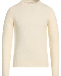 FILIPPO DE LAURENTIIS - Ivory Sweater Merino Wool, Cashmere, Polyamide - Lyst