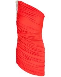 David Koma - Mini Dress Polyester, Elastane - Lyst