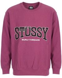 Stussy - Sweatshirt Cotton, Polyester - Lyst