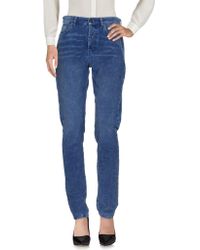 Saint Laurent Hose - Blau