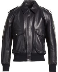 Givenchy - Midnight Jacket Calfskin, Polyester - Lyst