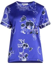 Leonard Paris - Top Silk, Elastane - Lyst