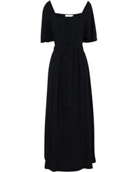 Calvin Klein Langes Kleid - Schwarz