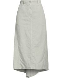Brunello Cucinelli - Maxi Skirt Cotton, Linen - Lyst