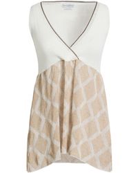 Ballantyne - Ivory Top Cotton, Polyamide, Polyester, Viscose, Metallic Polyester - Lyst