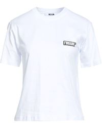 MSGM - T-Shirt - Lyst