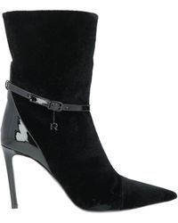 Rochas - Ankle Boots Textile Fibers - Lyst