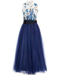 Sara Roka - Maxi Dress Polyamide, Cotton - Lyst