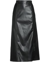 Alpha Studio - Midi Skirt Polyester, Polyurethane Resin - Lyst