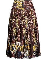 Dior - Midi Skirt - Lyst