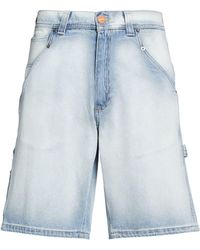Cultura - Denim Shorts - Lyst