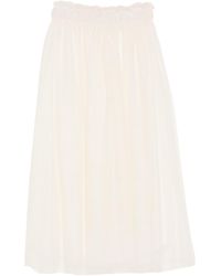 ViCOLO - Midi Skirt Polyester - Lyst