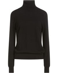 Agnona - Turtleneck Cashmere, Metal - Lyst