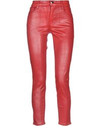 J Brand Pantaloni jeans - Rosso